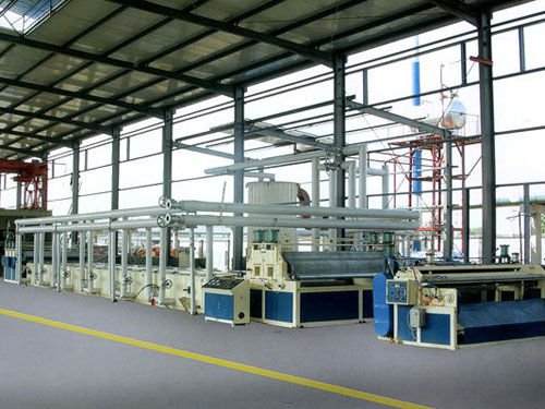 軟式透水管生產(chǎn)線(xiàn)